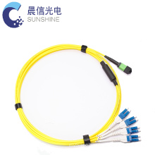 Hot sales professional manufacturer MPO fiber optic connector optical fiber patch cord